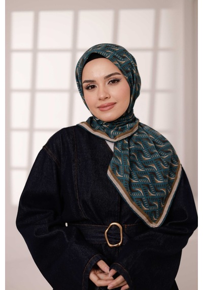 Mimiyum D S Model Soft Eşarp Zümrüt