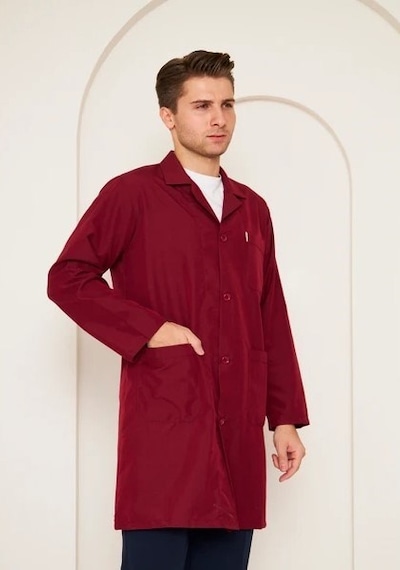 Orange Safety Erkek Bordo Önlük