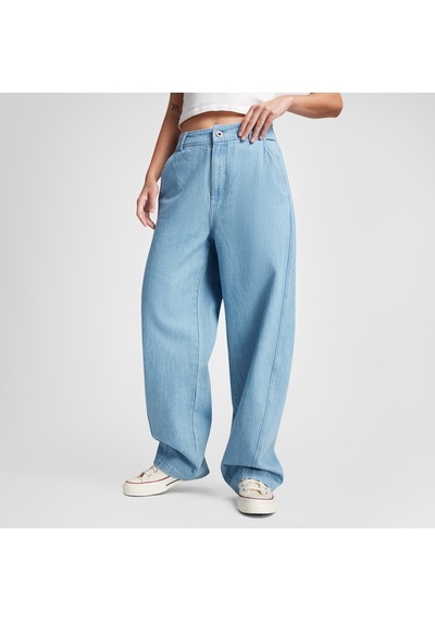 Converse Woven Denim Barrel Kadın Mavi Pantolon