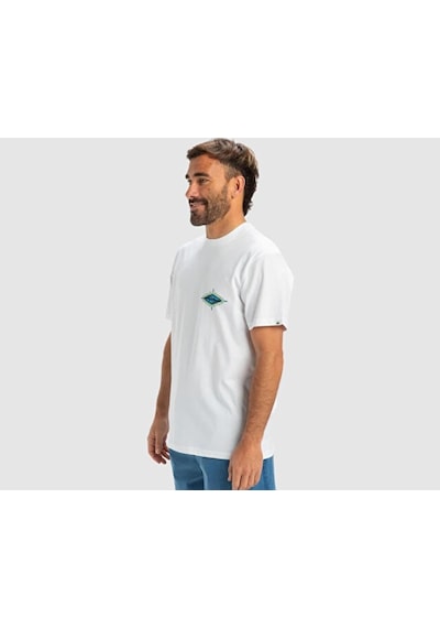 Quiksilver Ev Beach Blast Ss Erkek Günlük Tişört Eqyzt08046-908 Beyaz Beyaz