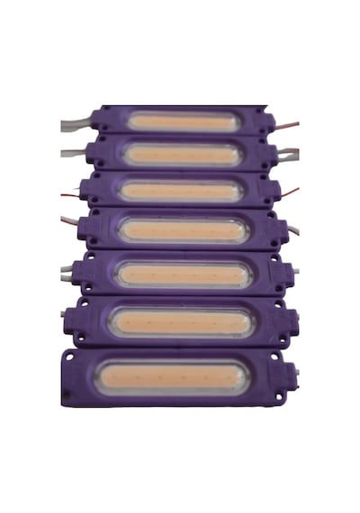12 Volt 2 Watt Cob Led Modül Mor 10 Adet