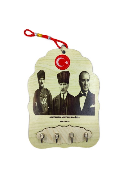Ahşap Anahtarlık Ve Duvar Süsü Atatürk Temalı 17 X 23 84731746
