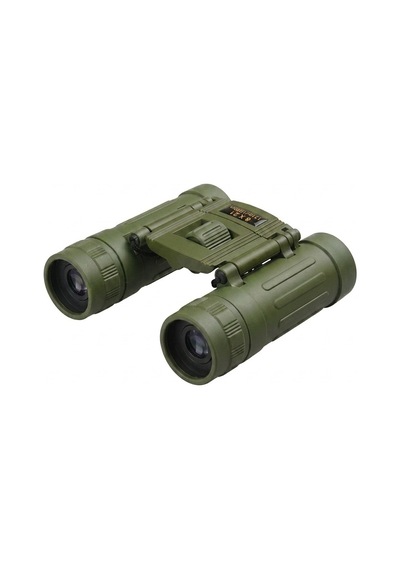 8x21 Kauçuk Kaplama Cep Boy Safari Manzara Izleme Mini Çift Gözlü Dürbün - Çanta Boy Mini El Dürbünü Haki - Siyah