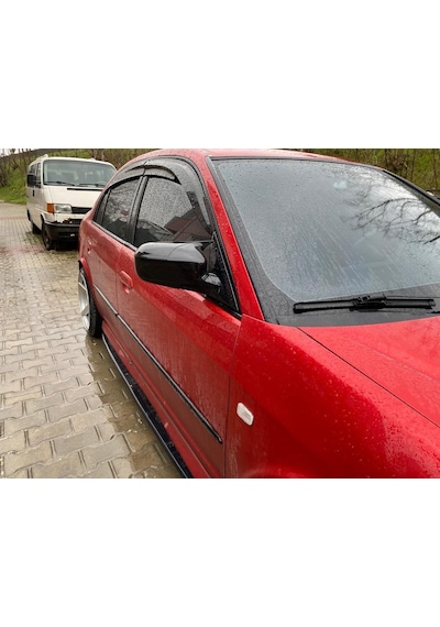 Honda Civic 2002 2005 Vtec 2 Yarasa Ayna Kapak Parlak Siyah