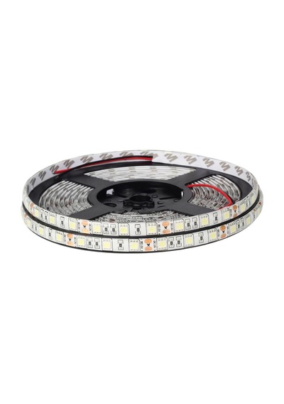 Led Şerit 5 Metre 2835 Dc 12v 6500k Beyaz Işık 60led/m Ip65 Dış Mekan Uygun Aydınlatma Hortum Kendinden Yapışkanlı