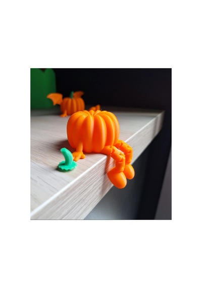 Oturan Bal Kabağı Oturan Pumpkin Dekoratif Halloween Cadılar Bayramı Dekor Aksesuar Turuncu - 873394015