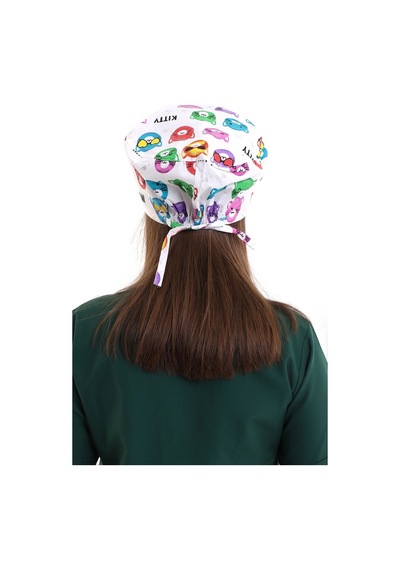 Kitty Desenli Cerrahi Bone - Doktor Bone-Standart-2110 Kıtty