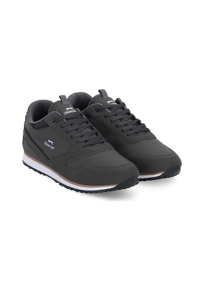 Slazenger Icore I Erkek Koyu Gri Günlük Spor Ayakkabısı