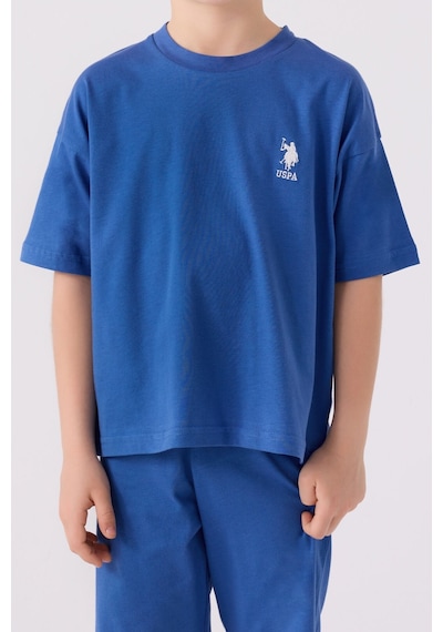 U.S. Polo Assn. Erkek Çocuk Cobalt Bermuda Takımı 5274-43670 Cobalt
