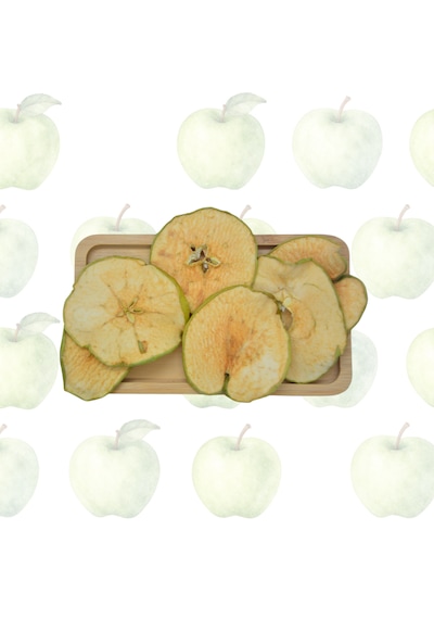 Nezuk Güneş Enerjisi İle Kurutulmuş Doğal Yeşil Elma-pet 50 G