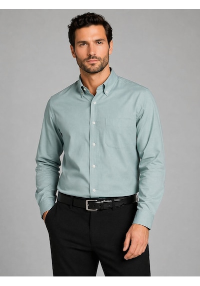 Advante Klasik Regular Fit Uzun Kol Pamuklu Erkek Gömlek 7630 Yeşil Advante Klasik Regular Fit Uzun Kol Pamuklu Erkek Gömlek 7630 Yeşil
