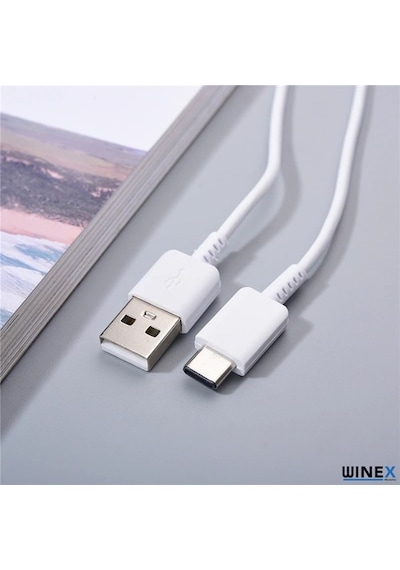 Winex Dg970 Usba To Type-C Data Ve Şarj Kablosu Beyaz