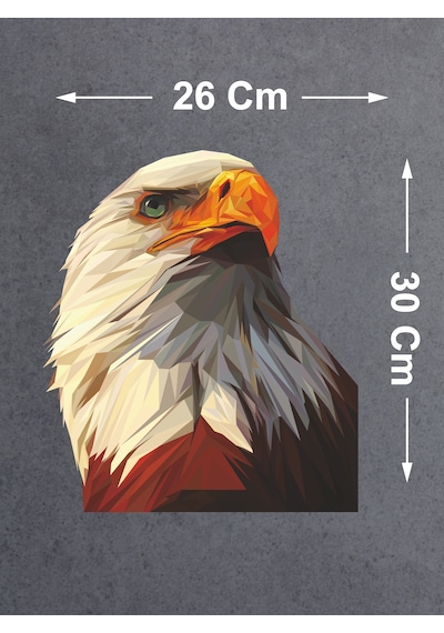 Kartal Beşiktaş Sticker - Araba Oto Motosiklet Karavan Sticker - 00280 30x26 Cm