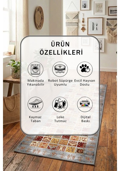 Ehl-227 Yıkanabilir Yolluk Vizon