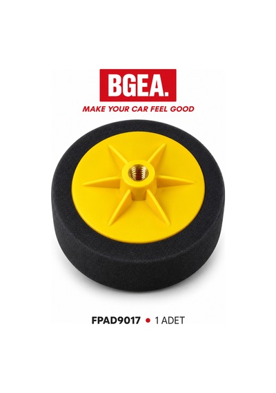 Bgea Premium Aplikatörlü Sünger Siyah 6 İnç 150 Mm