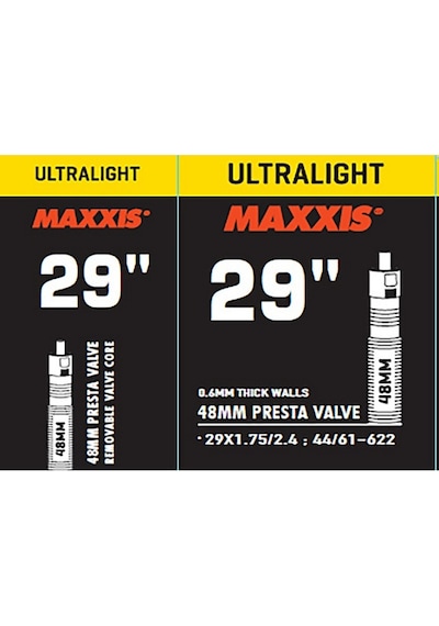 MAXXIS ULTRALIGHT TUBE 29X1.75/2.40 48mm PRESTA İÇ LASTİK