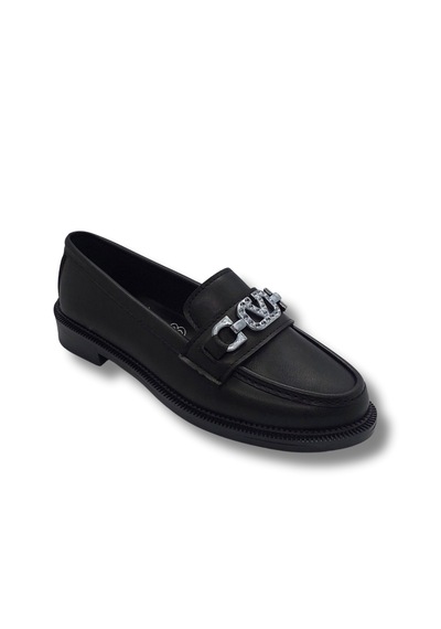 Tarzbu Kadın Siyah Taşlı Tokalı Rahat Comfort Taban Loafer Babet Ayakkabı Tarzkltopuklubabet1 1961 Sıyah Tarzbu Kadın Siyah Taşlı Tokalı Rahat Comfort Taban Loafer Babet Ayakkabı Tarzkltopuklubabet1 1961 Sıyah