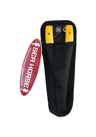 Sea Horse Çok Amaçlı Balıkçı Pensesi 16.5cm Kılıflı - Renk - Sarı