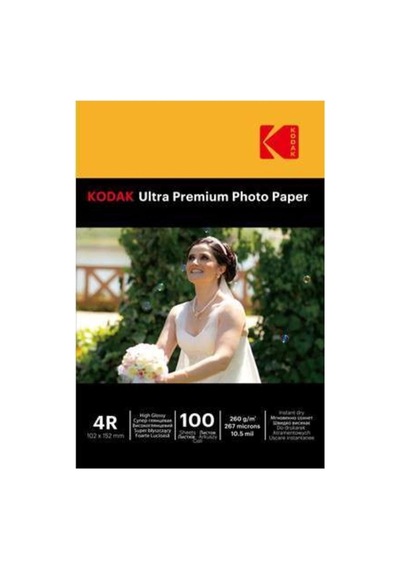Kodak Ultra Premium Glossy Parlak 10x15 260gr Fotoğraf Kağıdı