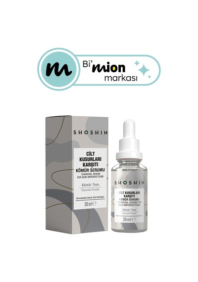 Shoshin Cilt Kusurları Karşıtı Kömür Serumu 30 Ml - 5 Adet Tarı