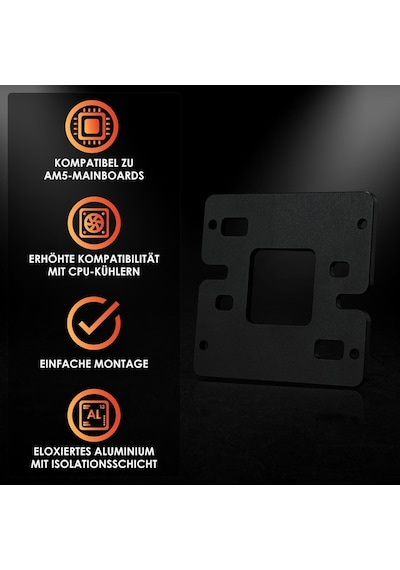 Lexroo Amd Am5 Şort Backplate Standart