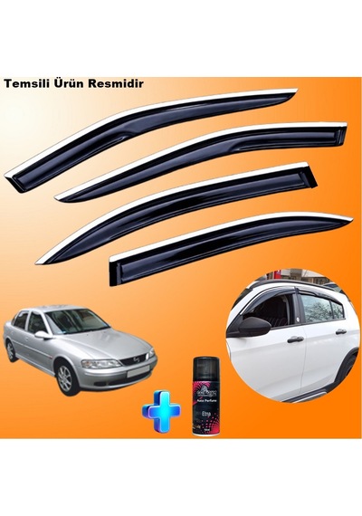 Opel Vectra B Krom Cam Rüzgarlığı Abs Nikelajlı Mügen Cam Rüzgarlığı 1995-2002 Arası + Ebrayn 150ml Koku