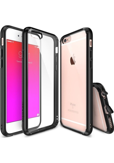 Ringke Fusion Apple Uyumlu iPhone 6s Plus/ 6 Plus İle Kılıf Black