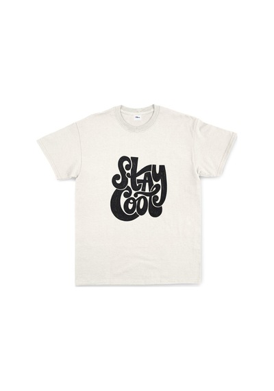 24-7 Stay Cool Beyaz Baskılı Erkek T-shirt
