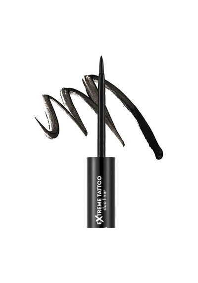 Flormar Extreme Tattoo Duo Akmayan Kajal Göz Kalemi & Dipliner 001 Black