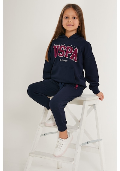 U.S. Polo Assn. Legend Polo Club Lacivert Kız Çocuk Eşofman Takımı Mint