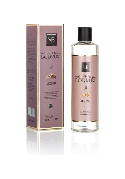 Legend Kolonya İkili Set 400 Ml Dökmeli + 60 Ml Sprey Cep Boy %80 Alkollü