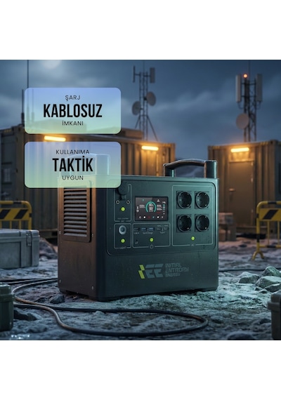 Initial Entropy Energy 1920wh Taşınabilir Güç Kaynağı %99.99 Mppt Bms Çoklu Koruma Kablo
