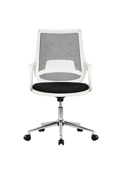 Mix White Çalışma Sandalyesi Ofis Koltuğu Siyah