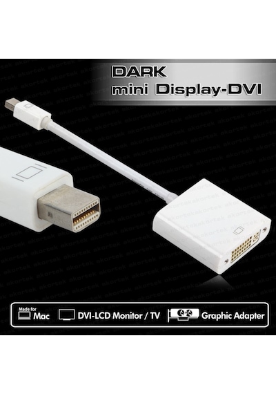 Dark Dk-Hd-Amdpxvga Mini Dısplay Port To Vga Aktif Erkek-Dişi Dön