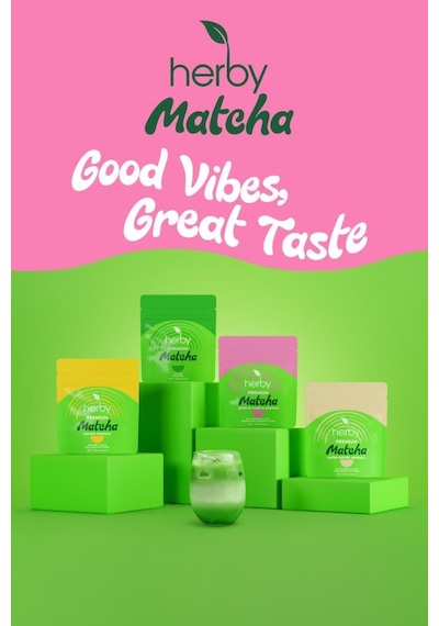 Herby Premium Matcha Antep Fıstığı Aromalı