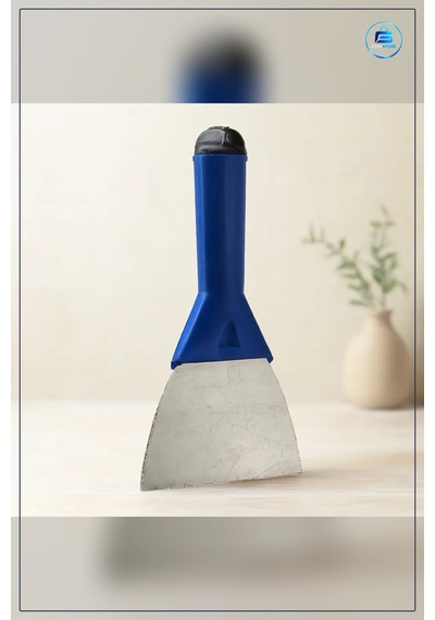Metal Kazıma Spatulası 120 Mm Plastik Saplı Boya Sökme Macun Düze