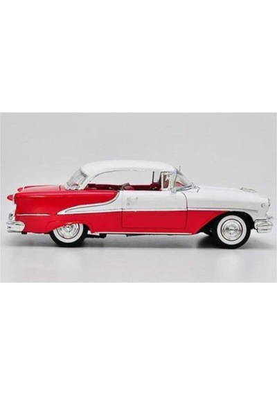 Welly 1 18 1955 Oldsmobile Kapalı Kırmızı Model Araba