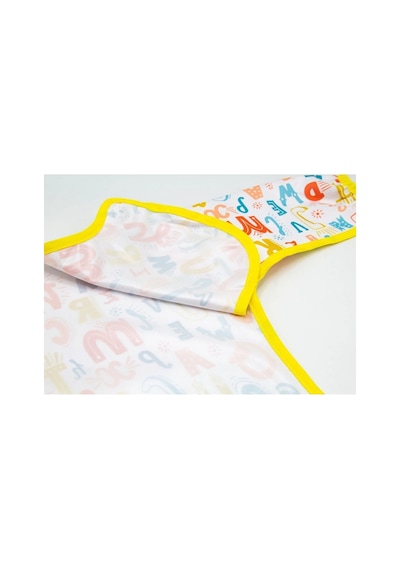 Babyjem Baskılı Blw Kollu Mama Önlüğü Harf Desen