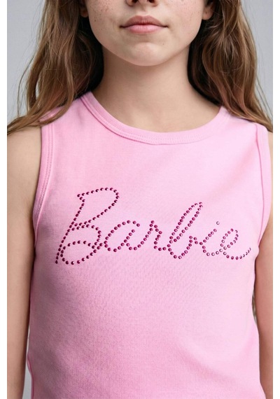 Defacto Barbie Bisiklet Yaka Atlet Kız Çocuk H7261a826hspn666 Pembe-pn666