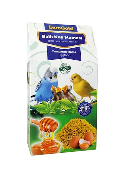 Euro-gold - 348 - Ballı Yumurtalı Kuş Maması 100 Gr X - Csmo-tex - 2 Adet