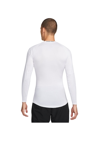 Nike Pro Dri-fit Erkek Uzun Kollu Antrenman Tişört Beyaz