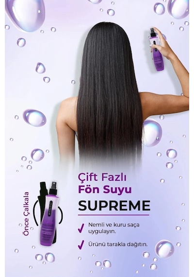 Çift Fazlı Supreme Kondisyoner Fön Suyu 240 Ml - Mrfs
