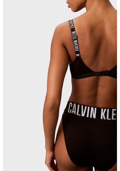 Calvin Klein Logolu Hafif Dolgulu Sütyen Lv00qf8754ub1 Bayan Sütyen Lv00qf8754 Ub1 Siyah