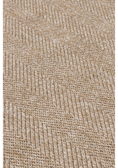 Mariesse Home Kolay Temizlenen Yıkanabilir Bordürlü Sisal Halı Sunsett E903 Hardal