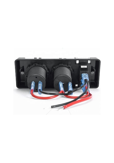 Bfy Marin Çakmaklık ve USB Soketi 12V Düğmeli