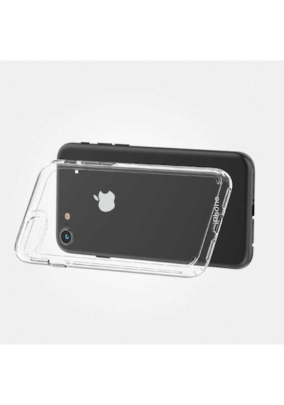 Apple Uyumlu iPhone Se 2020 Kılıf Zore Coss Şeffaf Sert Silikon Kılıf Renksiz