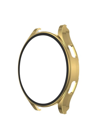 Watch 5 Pro 45mm Wall Camlı Kasa Ekran Koruyucu - Gold Aklby-bsva58