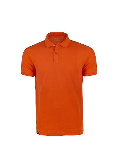 Evolite Deepraw Erkek Polo T-shirt- Turuncu Çok Renkli