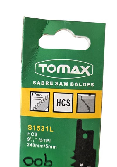 Tomax 240mm Tilki Kuyruğu Ahşap S1531l 5 Li Paket 08461531