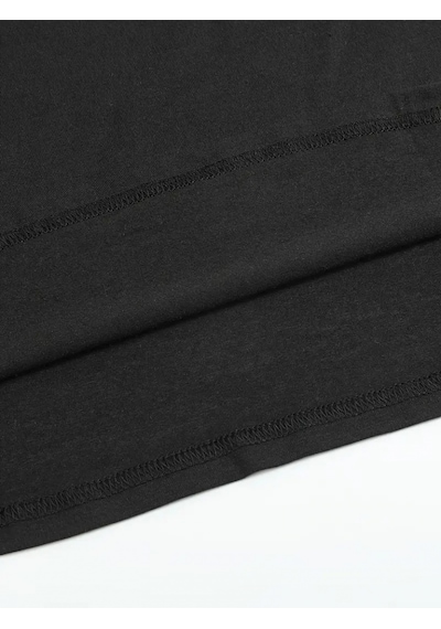 Suma Erkek Kısa Kollu V Yaka Süprem T-shirt Siyah 2xl-3xl